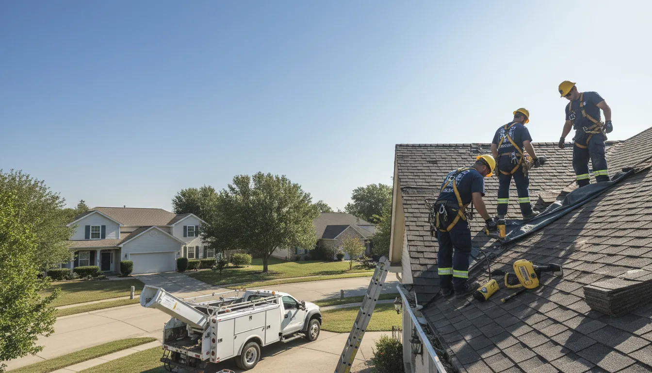Emergency Roof Repair in Joy, IL near me